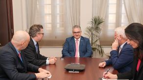 Durante la reunión, tanto el ministro Juan Carlos Orillac como el secretario Von Geyr coincidieron en la necesidad de ampliar el intercambio comercial.