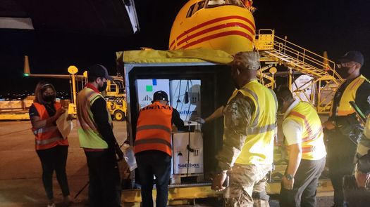 Panamá recibe el tercer lote de vacunas pediátricas con 60 mil dosis