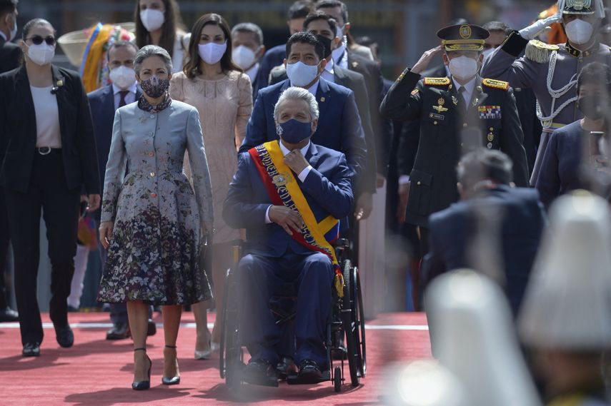 Fiscalía de Ecuador pide arresto domiciliario para expresidente Lenín Moreno. AFP