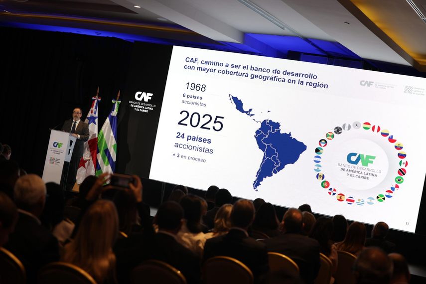 La segunda edición del Foro Económico Internacional América Latina y el Caribe 2026, organizado por CAF -banco de desarrollo de América Latina y el Caribe-, reunirá en el Centro de Convenciones de Ciudad de Panamá a expertos globales para debatir sobre los desafíos y oportunidades de la región. La segunda edición del Foro Económico Internacional América Latina y el Caribe 2026, organizado por CAF -banco de desarrollo de América Latina y el Caribe-, reunirá en el Centro de Convenciones de Ciudad de Panamá a expertos globales para debatir sobre los desafíos y oportunidades de la región.