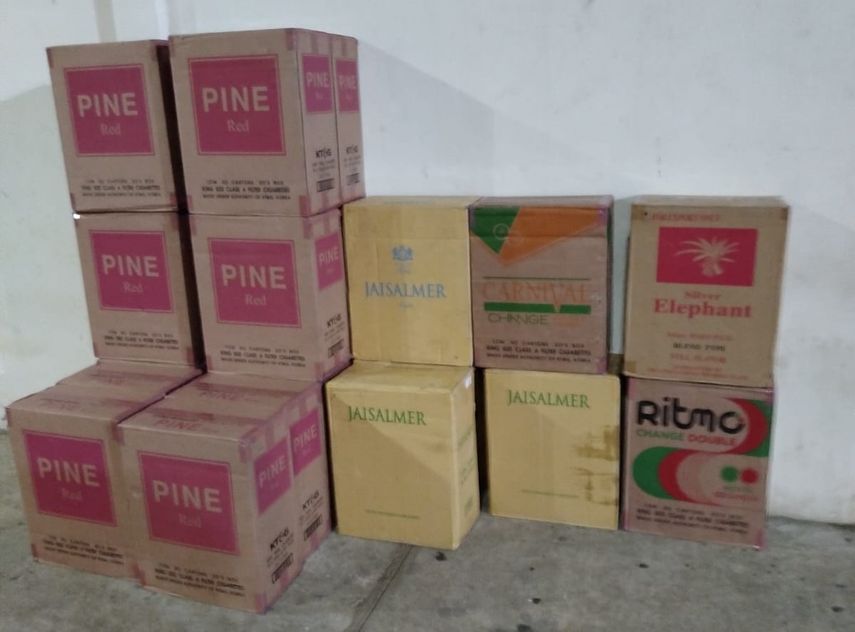 Chiriquí: Retienen cigarrillos en camión dedicada al transporte de insumos médicos en Guabalá