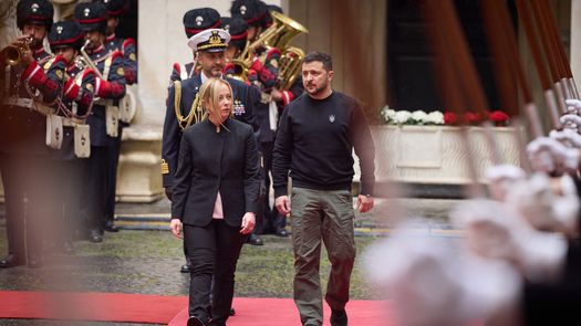 Zelenskyy recibe garantías de ayuda en su visita a Roma