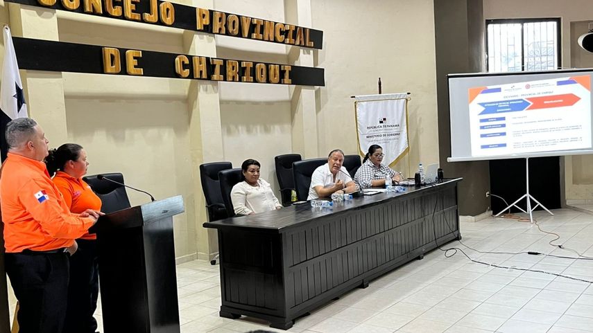 Las autoridades de Chiriquí dieron detalles del simulacro que comenzará el 13 de junio.