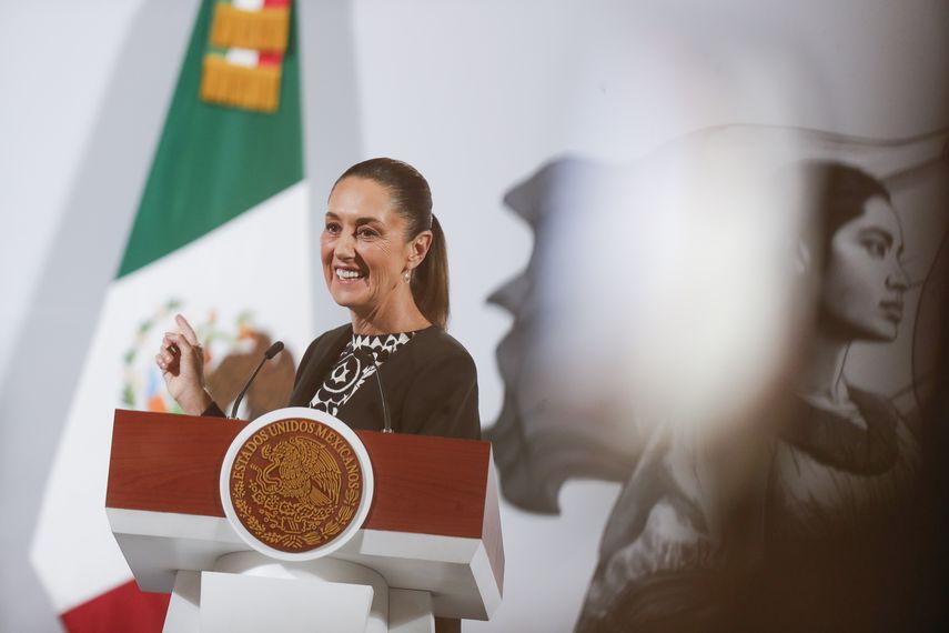 Sheinbaum afirma que seguirá siendo Golfo de México para el mundo entero pese a Trump