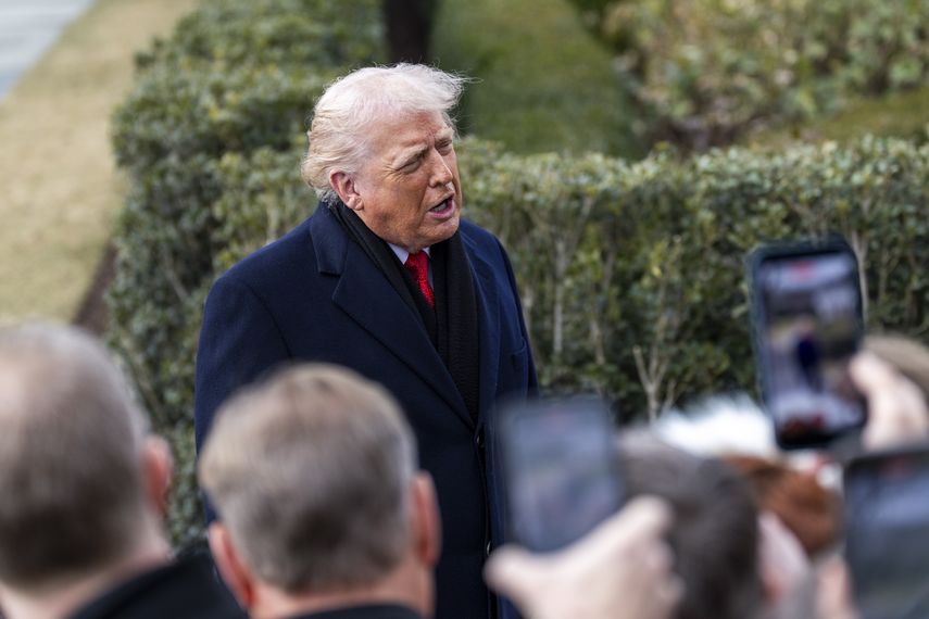 El presidente estadounidense, Donald Trump, dijo al primer ministro noruego que ya no se siente obligado a pensar 