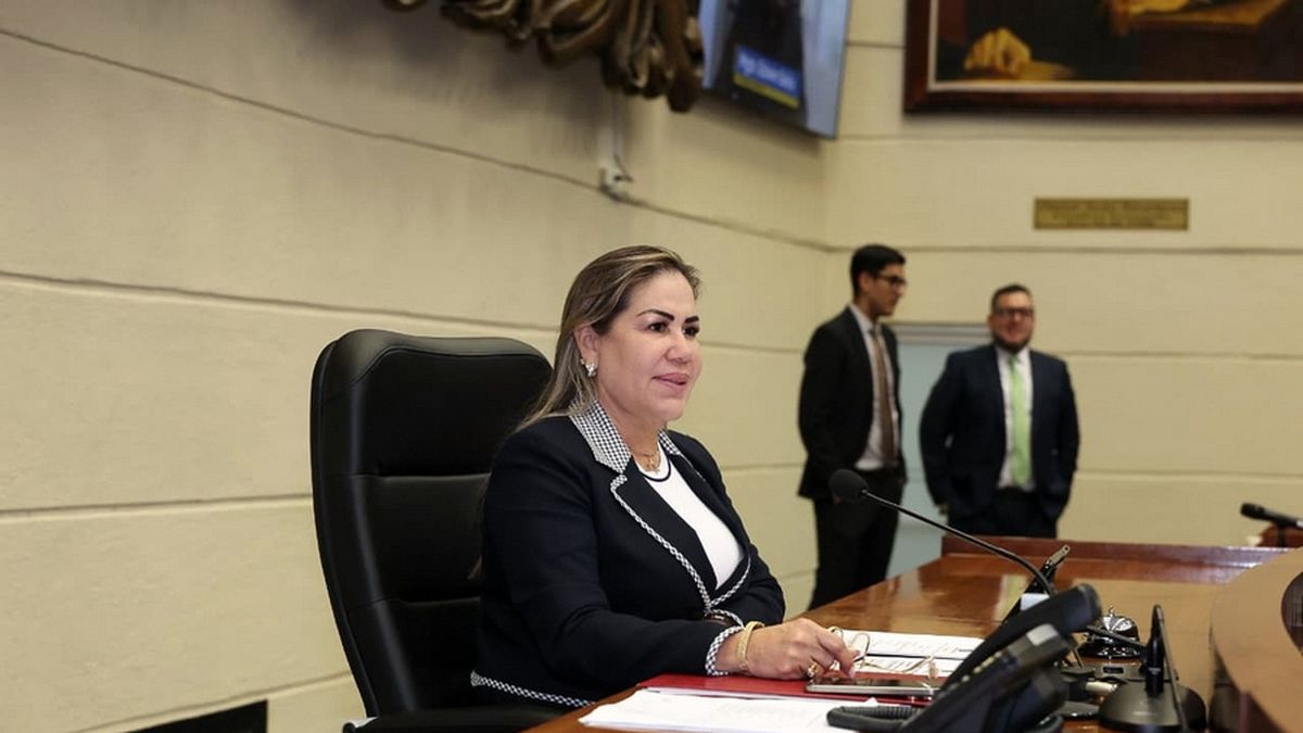 Shirley Castañedas, presidenta de la Asamblea Nacional. Shirley Castañedas, presidenta de la Asamblea Nacional.