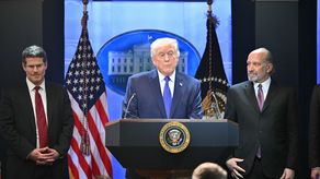 Trump se declaró profundamente decepcionado por la sentencia. AFP