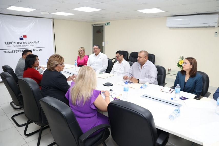 Los ministros de Gobierno, Seguridad y la Mujer se reunieron para tratar el tema del brazalete electrónico. Los ministros de Gobierno, Seguridad y la Mujer se reunieron para tratar el tema del brazalete electrónico.