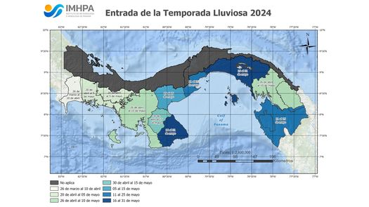 Panamá: Fechas probables para el inicio de la temporada lluviosa