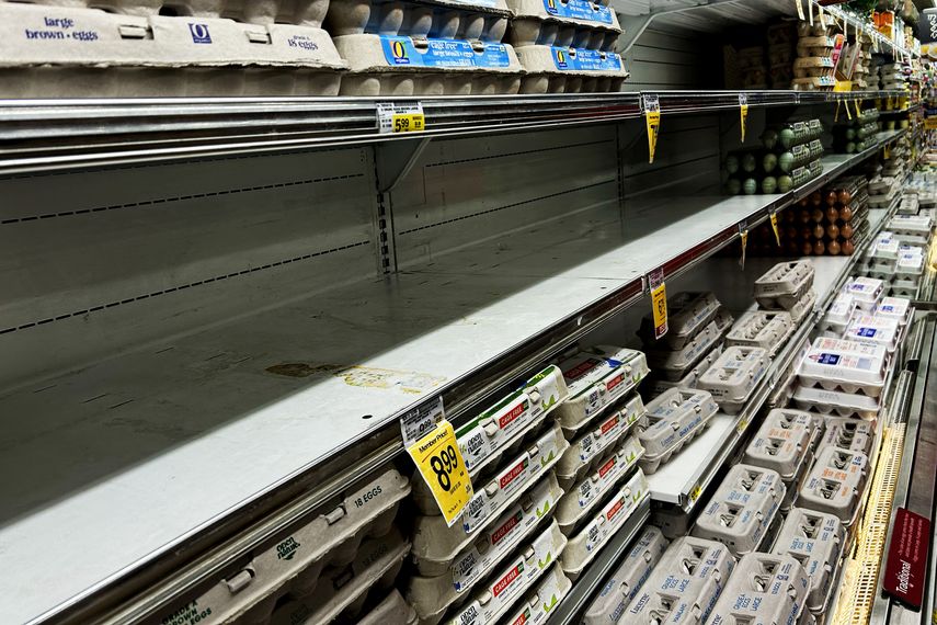 El precio de los huevos sube a máximos históricos en Estados Unidos
