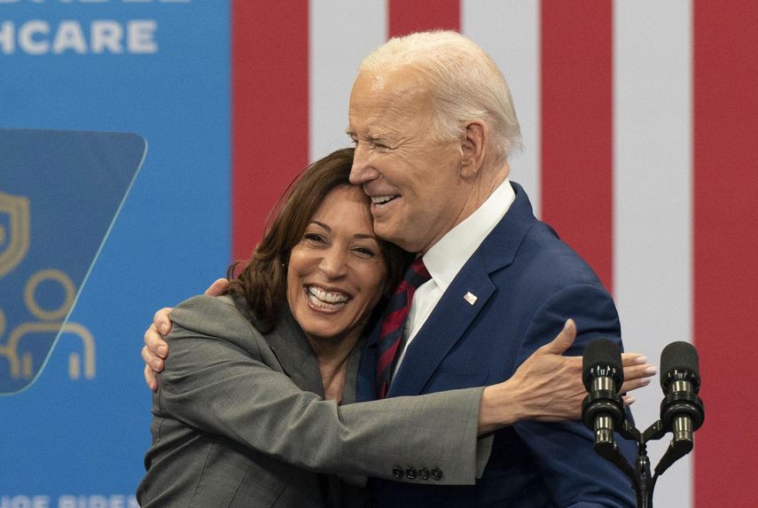 Kamala Harris y Joe Biden&nbsp;