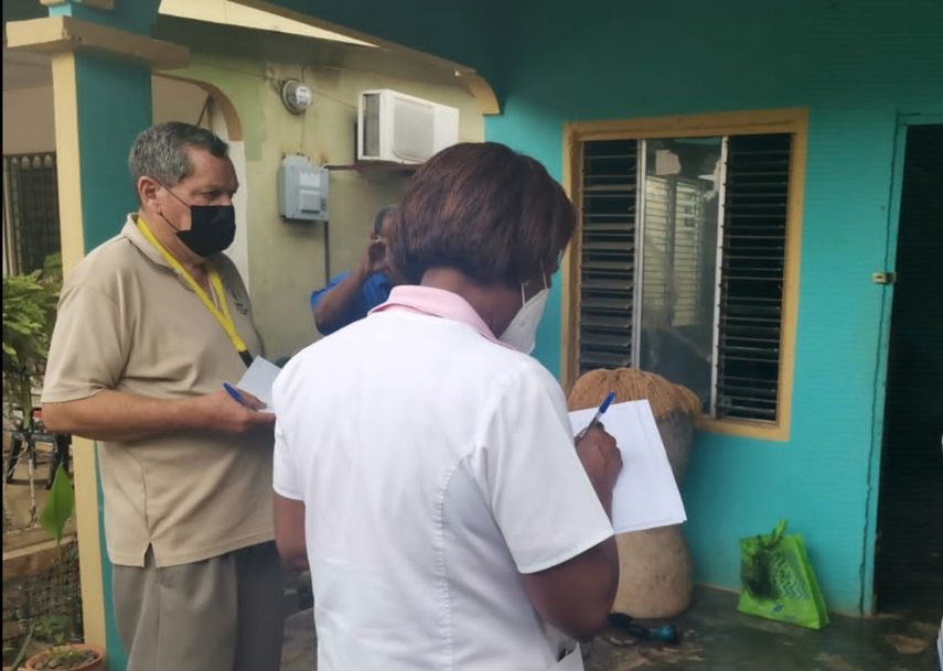 El Minsa realiza un monitoreo a los familiares y vecinos del paciente para verificar su condición de salud