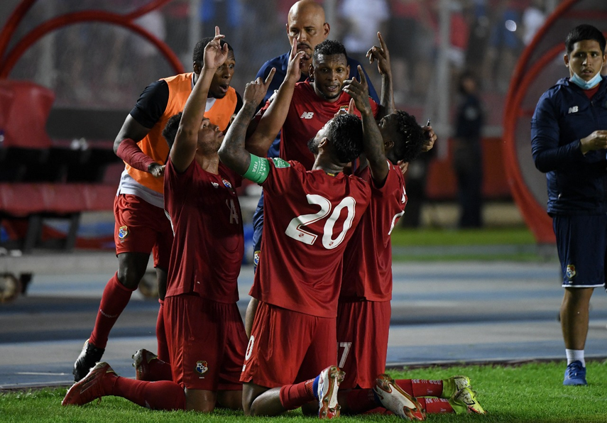 Panam&aacute; celebra el gol del triunfo
