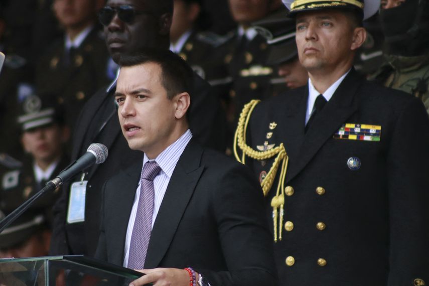 Ecuador anuncia nuevo estado de excepción contra crimen organizado. Ecuador anuncia nuevo estado de excepción contra crimen organizado.