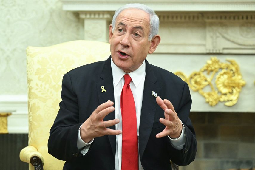 Netanyahu reitera a Macron su rechazo a creación de un Estado palestino