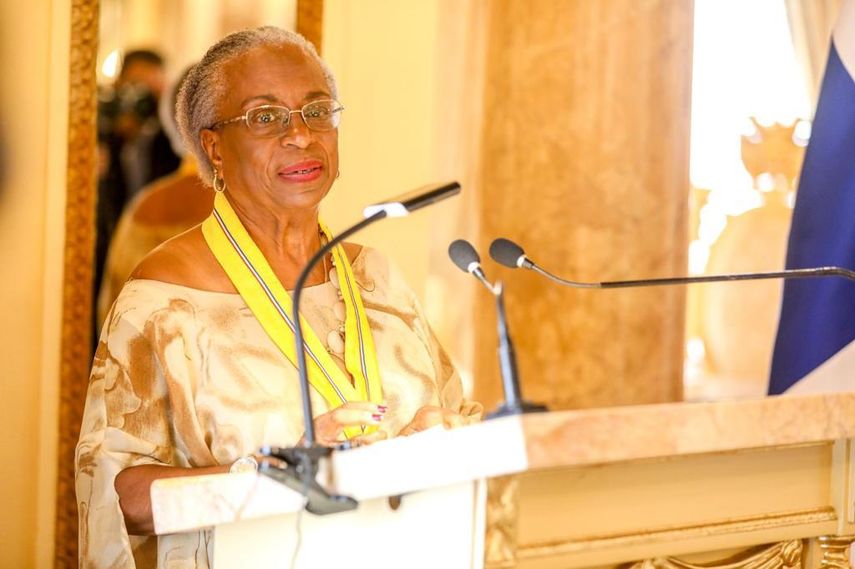 En el marco del Día Internacional de los Afrodescendientes, el Presidente de la República, Laurtentino Nito Cortizo, hizo entrega, por primera vez, la Condecoración Nacional de la Orden Cecil Haynes. En el marco del Día Internacional de los Afrodescendientes, el Presidente de la República, Laurtentino Nito Cortizo, hizo entrega, por primera vez, la Condecoración Nacional de la Orden Cecil Haynes.