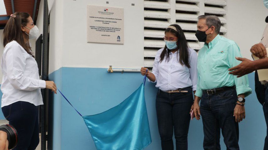 Presidente Nito Cortizo en Panam&aacute; Oeste