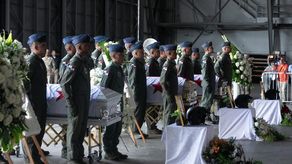 Despiden con honores agentes del Senan que murieron en Coclesito