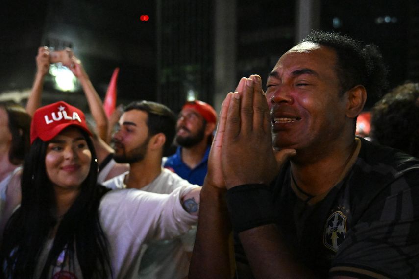 Lula, elegido presidente de Brasil tras vencer a Bolsonaro.