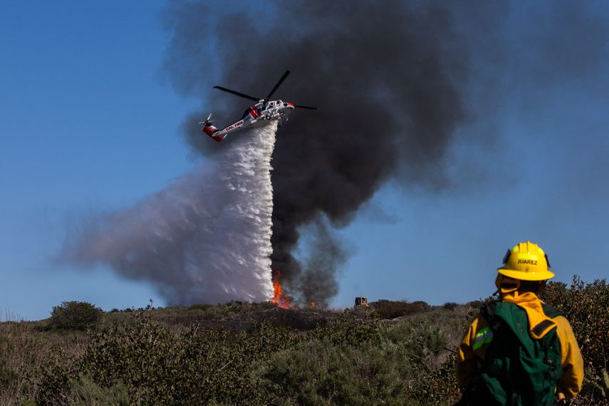 Ola de calor azota California, con sequía e incendios