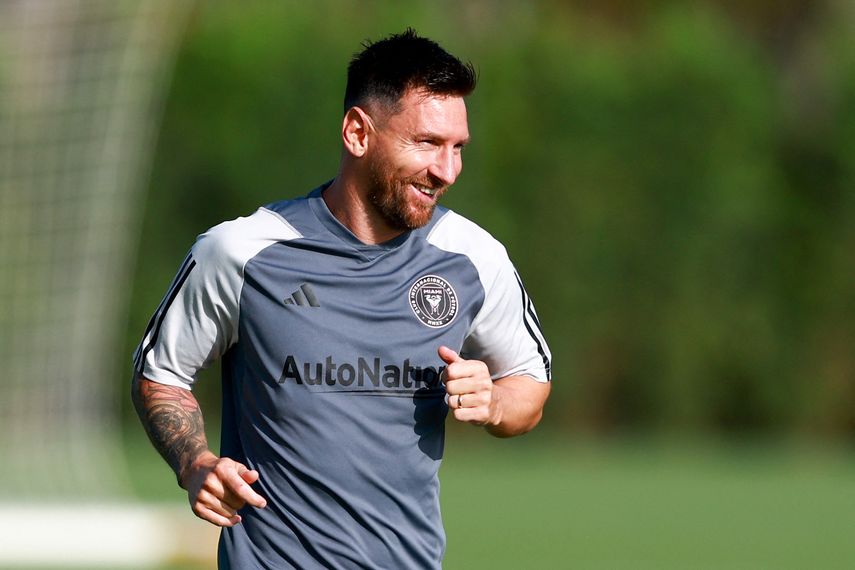 Lionel Messi divisa su primera final con Inter Miami