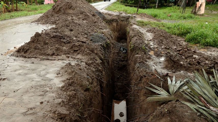 &nbsp;Dos trabajadores murieron cuando una alud de tierra les cay&oacute; encima, en Chiriqu&iacute;. Realizaban trabajos para un proyecto de sistema de aguas residuales.