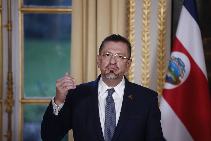 La Fiscalía de Costa Rica informó a la AFP este martes que investiga al presidente Rodrigo Chaves por la presunta comisión del delito de abuso de poder. La Fiscalía de Costa Rica informó a la AFP este martes que investiga al presidente Rodrigo Chaves por la presunta comisión del delito de abuso de poder.