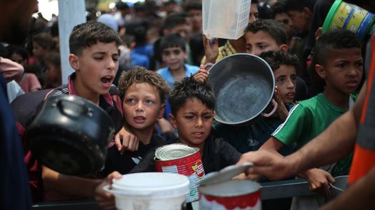 Hospital en Gaza asegura que 21 niños murieron de hambre o desnutrición