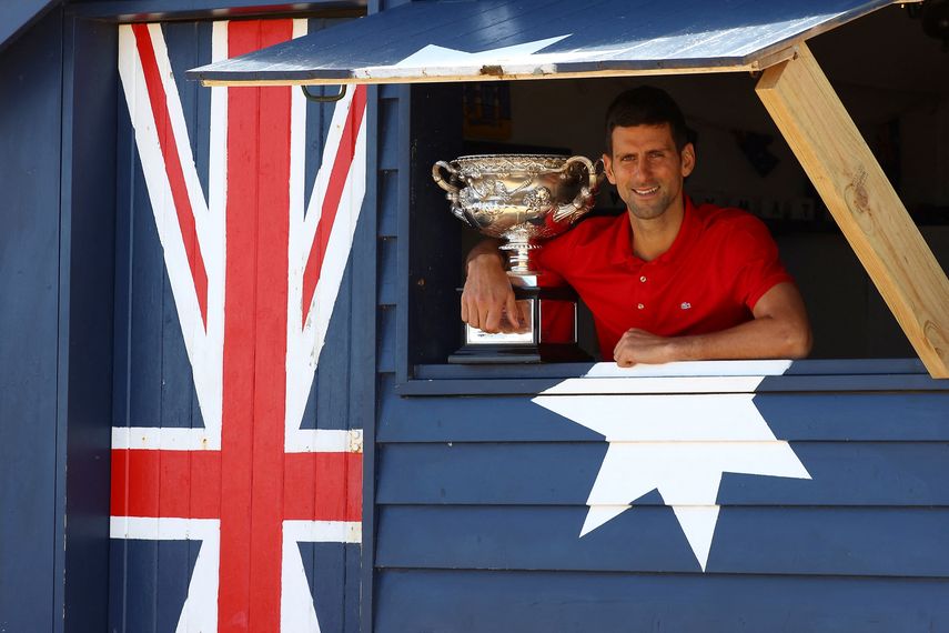 Novak Djokovic esperado en Europa, Open de Australia inicia