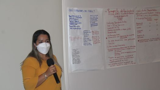 Para fortalecer la igualdad de género en Tierras Altas y Renacimiento, en la provincia de Chiriquí, MiAmbiente realizó una jornada de docencia en el sector agrícola.