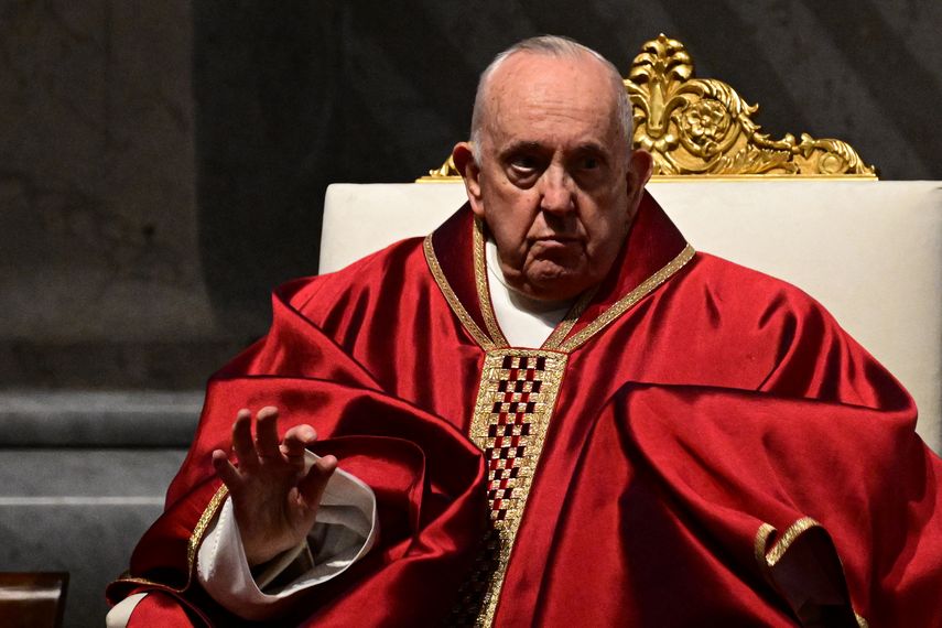 Papa Francisco no presidirá el Vía Crucis debido al frío