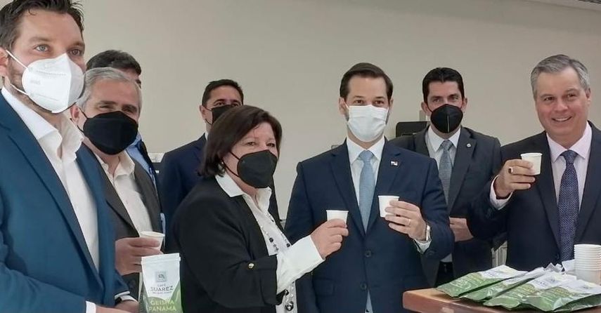 Casa Suárez, productores de Café Geisha en Boquete, estuvieron en una cata realizada en Expo Dubái 2020.