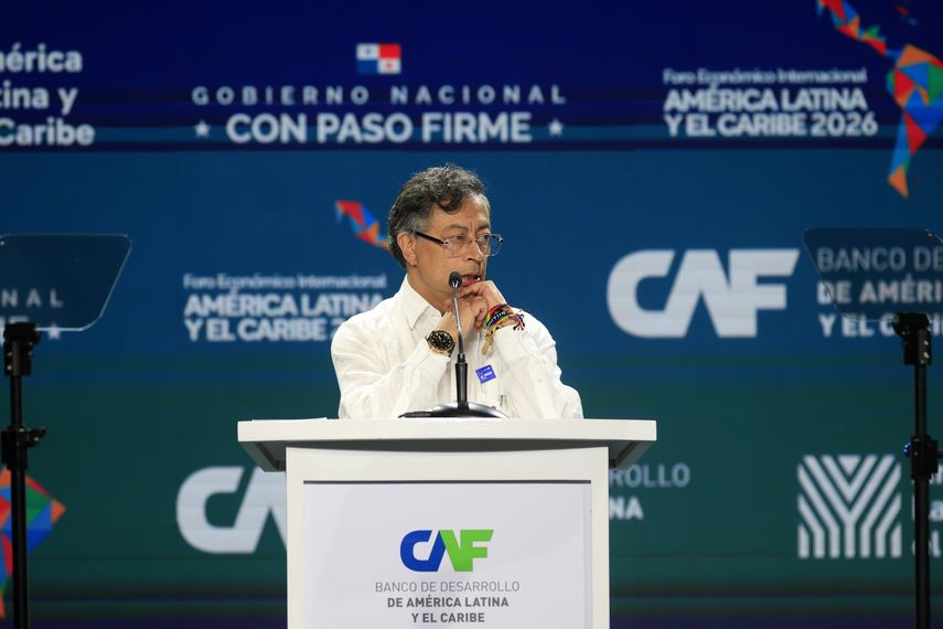 El presidente colombiano