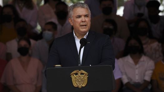 Iván Duque en contra de que se relajen las sanciones contra Venezuela