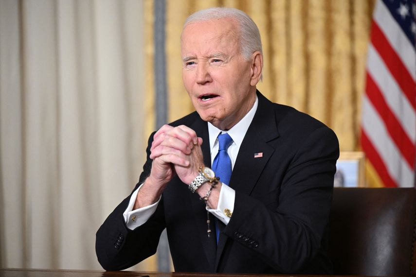 Biden afirma que en Estados Unidos se está gestando una oligarquía