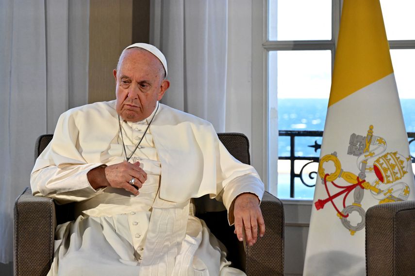 Papa Francisco pide liberación de rehenes en Israel