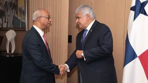 Mulino y el secretario general de la OEA evalúan la situación geopolítica del hemisferio