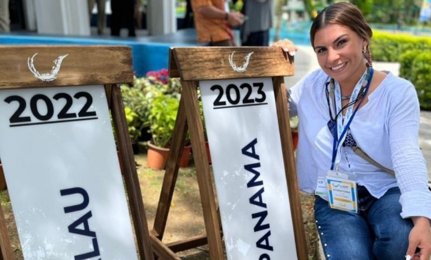 Alexandra Guzmán representa a Panamá en Nuestros Océanos